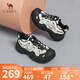駱駝（CAMEL）登山鞋戶(hù)外休閑鞋女網(wǎng)面3.0閃電丑萌鞋 L24A469693 米/銀/黑 38