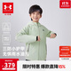安德瑪（Under Armour）男大童秋冬裝外套戶外休閑運(yùn)動(dòng)訓(xùn)練服連帽三防上衣外套244122115