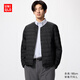 優(yōu)衣庫男女裝高級輕型羽絨便攜式茄克夾克外套羽絨服25秋冬478275 478275/09黑色 L