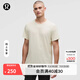 lululemon丨Fundamental? 男士 T 恤 速干 LM3CZPS 骨白 線(xiàn)上專(zhuān)售 L