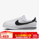 耐克（NIKE）女子 CORTEZ  輕便阿甘鞋休閑鞋 DN1791-107白 39
