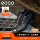 愛步（ECCO）板鞋男 經(jīng)典百搭牛皮輕奢休閑鞋 街頭521304 黑色40 HL