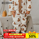 Milkbarn兒童褲子寶寶冬季外出加厚保暖衛(wèi)褲中小童運動褲 蜂蜜小熊 90 cm