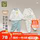 拉比 拉比兒童四季圓領(lǐng)服套裝純棉長(cháng)袖男女童2025秋冬季新款家居2套裝 數星星肩開(kāi)服套裝-寶石藍 2套裝 100 cm