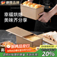 WCZ德國品牌450克吐司模具帶蓋 長(cháng)方形土司盒子烤箱盤(pán)面包蛋糕模 烤 450g金色波紋吐司
