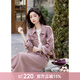 謎秀霧粉提花牛仔外套女+牛仔半身裙溫柔顯瘦套裝2025春季牛仔套裝穿 粉色 牛仔外套 L