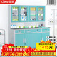 信京西藥柜藥品存放柜醫藥器械柜調劑臺鋼制儲物柜  1800*1500*500mm
