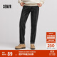 森馬（Semir）森柔牛仔牛仔褲男冬經(jīng)典復古通勤百搭103724124101A