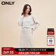 ONLY氣質(zhì)休閑V領(lǐng)針織吊帶套裝連衣裙女|123446011 A09 沙殼米色 XL 175/92A