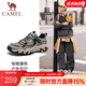 駱駝（CAMEL）【山城】男鞋戶(hù)外登山鞋網(wǎng)面透氣男士厚底跑步休閑運動(dòng)鞋子 G15S342004 淺綠 四季款 42