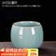 唐豐汝窯主人杯單杯功夫茶杯陶瓷茶盞茶具個(gè)人專(zhuān)用高檔冰花冰裂杯盞杯 冰花肚量杯