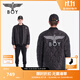 BOY LONDON【太空少年】秋冬男女同款外套黑色老鷹棉服N29007 黑色 L
