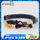 puppytie貓鈴鐺項圈脖圈頸圈脖子貓頸飾品可愛(ài)蝴蝶結防窒息 深藍 均碼