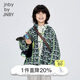 jnby by JNBY新款江南布衣童裝夾克秋1O7611240 088/灰綠系組合 120cm