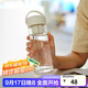 樂(lè )扣樂(lè )扣（LOCK&LOCK）簡(jiǎn)約大容量塑料水杯tritan帶茶漏提手戶(hù)外水壺男女杯子610ML白色