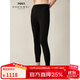 珍貝全成型純羊絨褲女保暖針織褲長(cháng)褲秋褲簡(jiǎn)約純色D11F136 黑色 2XL （115/XXL）