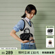 歐時(shí)納（JUST STAR）保齡球包包女款2025年新款輕奢侈單肩斜挎包手提包女士包七夕禮物 松露黑 +贈掛飾