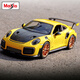 美馳圖（Maisto） 1:24保時(shí)捷911GT2 RS跑車(chē)模型合金車(chē)模汽車(chē)模型賽車(chē)玩具男孩禮物