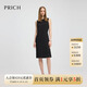 PRICH時(shí)尚淡人大氣一字領(lǐng)連衣裙2025夏季新款魚(yú)尾裙擺收腰長(zhǎng)裙女 19黑色 S (160)