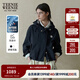 Teenie Weenie小熊女裝防潑水外套2025年秋季新款通勤寬松輕薄夾克 藏青色 M
