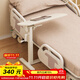 SOFS可移動(dòng)床上餐桌護(hù)理桌醫(yī)院病床老人專用吃飯桌組合孕婦升降床邊桌 【旋轉(zhuǎn)款】床頭桌 白色_帶輪