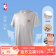 NBA官方夏季男女情侶哈利伯頓運動(dòng)t恤戶(hù)外寬松短袖速干衣籃球服上衣 湖人東契奇/速干T恤（白色） L