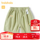 巴拉巴拉男童褲子嬰兒短褲休閑褲夏裝寬松舒適可愛(ài)萌趣時(shí)尚洋氣潮 綠色調00444 73
