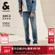 杰克·瓊斯（JACK&JONES）男裝四季恒溫彈力柔軟舒適903直筒牛仔褲男潮流百搭褲子品牌男褲 086中藍牛仔-2 寬松直筒，卡碼拍小 34 180 W34/L32