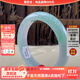 翡笙坊 玉手鐲高級?mèng)浯渚挼锳貨鐲子冰糯種老坑高級淺春彩正圈玉石送女友 淺春彩色 54-55（贈送平安扣+鑒定證書(shū)）