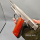十代AQK1911正品成人玩具槍黃河牌發(fā)射器男孩子安全手槍科教模型 AQK鎢鋼1911頂配款 嘎嘎好玩 不卡蛋