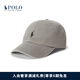 Polo Ralph Lauren 拉夫勞倫 男女同款 經(jīng)典款棉質(zhì)棒球帽RL51386 020-灰色 ONE