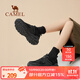 駱駝（CAMEL）盤龍女鞋新款防滑防水休閑鞋耐磨運動鞋緩震徒步鞋戶外登山旅游鞋 FB22236784，黑色，女 密網(wǎng)版 39