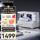 漫步者（EDIFIER）花再NEW CYBER一體式桌搭藍牙音箱 海景房音響 彩屏歌詞桌面家用高保真電腦音響 居家藝術(shù)音響 【海景房機箱】極光白+曬單反50 自創(chuàng  )彩屏|炫彩桌搭