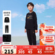 NIKE3BRAND 耐克童裝男女童加絨保暖衛衣+長(cháng)褲2件套兒童套裝