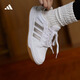 adidas ENTRAP美式校園風(fēng)低幫運(yùn)動(dòng)板鞋少年感復(fù)古籃球鞋阿迪達(dá)斯   白/金色   39