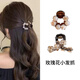 奇美拉（CHIMERA）2件高馬尾夾發(fā)抓玫瑰花抓夾半扎發(fā)鯊魚(yú)夾發(fā)飾女新年禮物