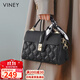 viney牛皮包包女包手提媽媽包中年斜挎單肩包生日禮物大容量送女友老婆