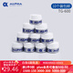ALPHA 阿爾法吸汗帶TG600羽毛球網(wǎng)球拍磨砂干性手膠 TG-600白色-10個(gè)裝