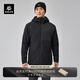 KAILAS凱樂(lè )石男款AC80棉服PRIMALOFT保暖戶(hù)外登山P棉防風(fēng)夾克 礦石黑 L