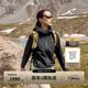 KOLON SPORT/可隆戶外軟殼夾克 女子防潑水防靜電防風(fēng)石墨烯外套 LKJK5WNT04-BK 黑色 M 165/88A