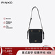 PINKO【品高】女包牛皮單肩包飛鳥(niǎo)燕子水桶包禮物104303A29Q