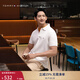 TOMMY HILFIGER25春夏新款男透氣珠地網(wǎng)眼通勤修身短袖T恤/鑲邊翻領(lǐng)POLO衫 【修身款】云沐白色YAF L （推薦：140-155斤）