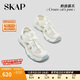 圣伽步（SKAP）涼鞋女士夏季厚底運動(dòng)包頭沙灘鞋