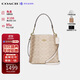 蔻馳（COACH）【品牌直供】女包MOLLIE手提斜挎水桶包 CBQ33生日禮物