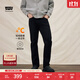 Levi's李維斯25年秋冬新款冬暖系列男士美式 505標準直筒牛仔褲 黑色 34 (32)