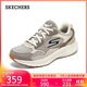 斯凱奇（Skechers）男鞋秋季緩震跑步鞋厚底耐磨健步鞋舒適休閑戶(hù)外運動(dòng)鞋220872