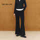 THE SEA LIFE【羊毛+蠶絲】商場(chǎng)同款歐海一生微喇針織褲女25冬新款顯瘦休閑褲 苜?；?M