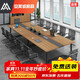安美誠家具（ANMEICHENG FURNITURE）會(huì )議桌椅簡(jiǎn)約現代辦公桌大小型長(cháng)條桌開(kāi)會(huì )桌4.0*1.4米【不含椅】