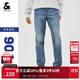 杰克·瓊斯（JACK&JONES）男裝修身牛仔褲男彈性品牌男褲休閑高檔潮流四季款寬松直筒褲子 084中牛仔藍(lán) 預(yù)售10月31日發(fā)貨 31 175 W31/L30