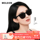 MOLSION陌森太陽(yáng)鏡趙麗穎同款墨鏡偏光男女同款高級感MS3072 C10 酷感黑【麗穎同款】 不配度數